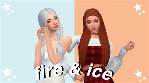 Fire And Ice Sims 4 Cas Youtube