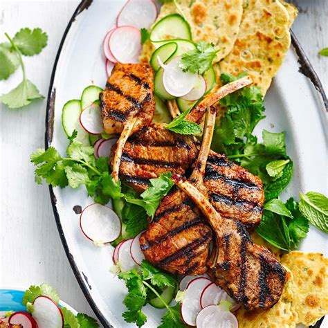 Tandoori Lamb Chops With Scallion Roti By Foodtoloveau Quick And Easy