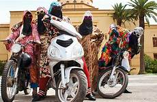 female marrakech biker gangs women motorcycle morocco motorbike meet angels kesh bikers fashionistas wheel girl motorcyclists muslim motor their blogunik