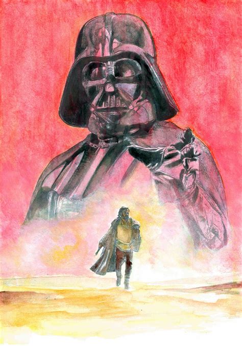 Obi Wan And Vader By Francisco Silva In Jeffrey Weddings Commissions