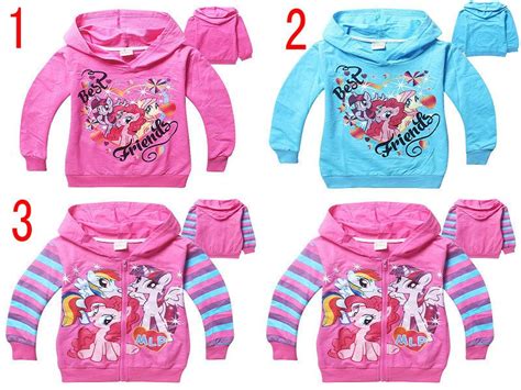 2017 My Little Pony Girls New Hoodies And Sweatshirts Hooded Jumper