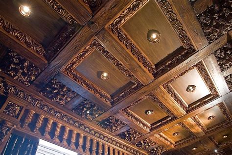 I make my coffered ceilings using what i call hollow backing. i make three types of hollow backing shapes or forms: CEIL-122 Resin Ceiling Tile with Lion Faces and Acanthus ...