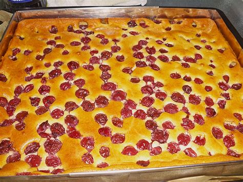 Kirschkuchen auf dem Blech von Gesa123