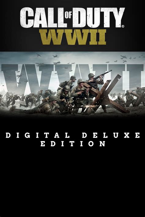Call Of Duty Wwii Digital Deluxe Edition For Xbox One 2017 Mobygames
