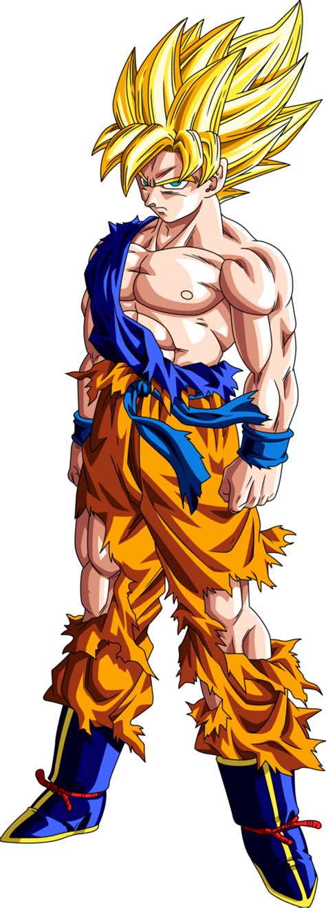 Super saiyan son goku super warrior awakening ver. Goku ssj1 by maffo1989 on deviantART | Goku, Anime luta, Anime
