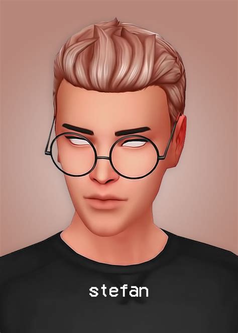 13 Best Sims 4 Hair Male Maxis Match Images On Pinterest