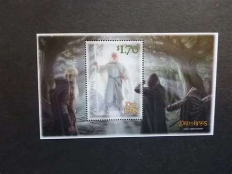 New Zealand 2022 Lord Of The Rings Mini Sheet Gandalf Mint Stamp 207