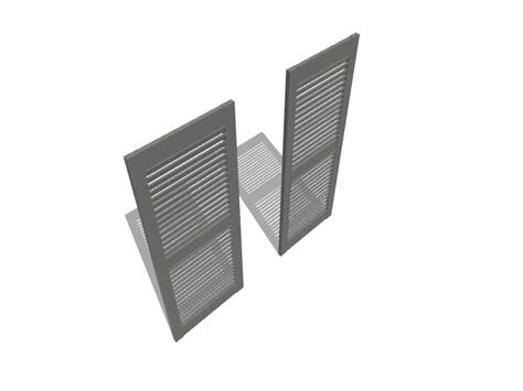 Southern Shutter Heavy Duty Fixed Louver 2 Pack 30 In W X 78 In H