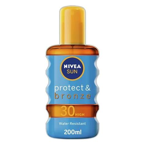 buy nivea sun protect and bronze tan activating oil spf30
