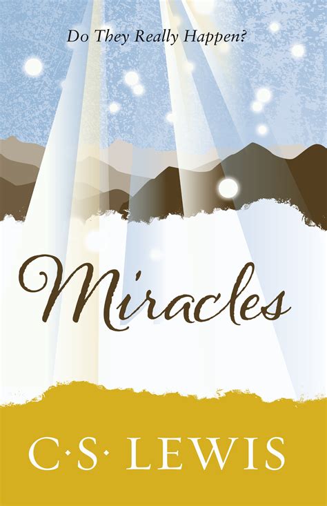 Miracles By C S Lewis Fast Delivery At Eden 9780007461257