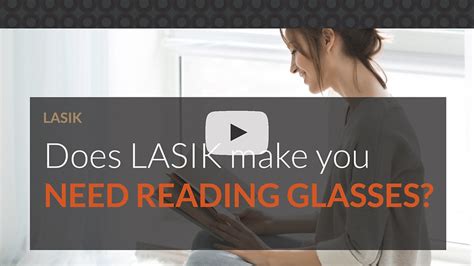 Does Lasik Prevent Reading Glasses Vson Brisbane