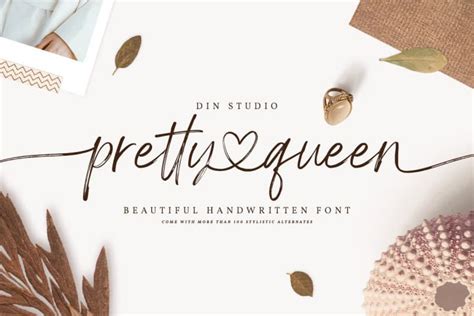 Pretty Queen Brush Font