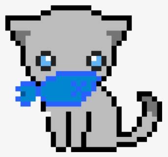 Easy Pixel Art Pusheen Cat Free Transparent Clipart ClipartKey