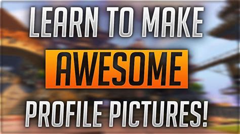 How To Create A Gaming Profile Picture In Photoshop Cs6cc For 2019