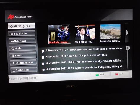Bravia Internet Video Smart Tv From Sony Opera Tv Store