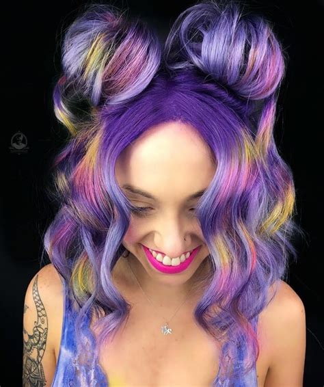 10 Beautiful Purple Hair Colour Tricks For 2019