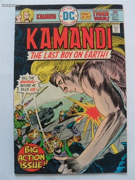 Kamandi The Last Boy On Earth 34 Dc Comics 1975 Jack Kirby Joe Kubert