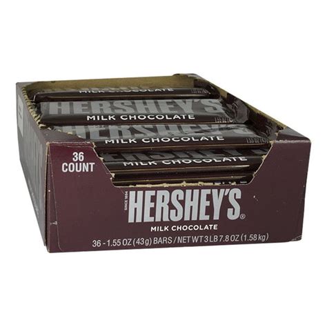 Wholesale Hersheys Milk Chocolate Bar 155 Oz Weiners Ltd