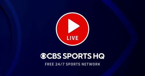 Watch Cbs Sports Hq Online Free Live Stream And News