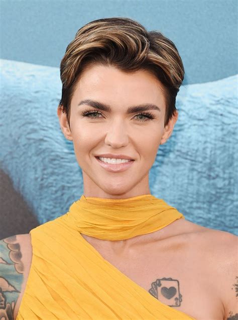 Ruby Rose The Meg Premiere In La Beautiful Sunset Beautiful Women