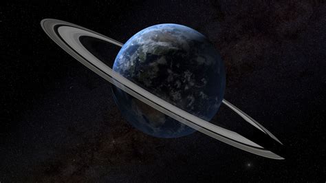 What If Earth Had Rings Realclearscience