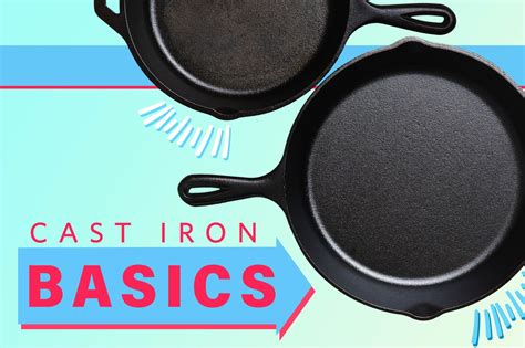 The Absolute Beginner's Guide to Cast Iron Care | Cast iron recipes, Cast iron care, Cast iron 