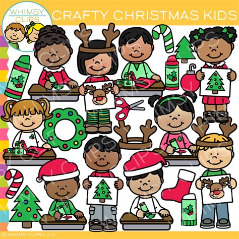 Christmas Clip Art Images And Illustrations Whimsy Clips
