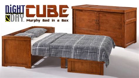 N D Cube The Murphy Bed In A Box Youtube