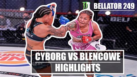 Cris Cyborg Vs Arlene Blencowe Bellator Full Fight Highlights Youtube