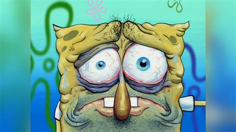 But he accidentally gets the wrench stuck in his eye lid so he gets a hideous black eye. Spongebob Two Black Eyes : Sleep Deprived Spongebob Know ...