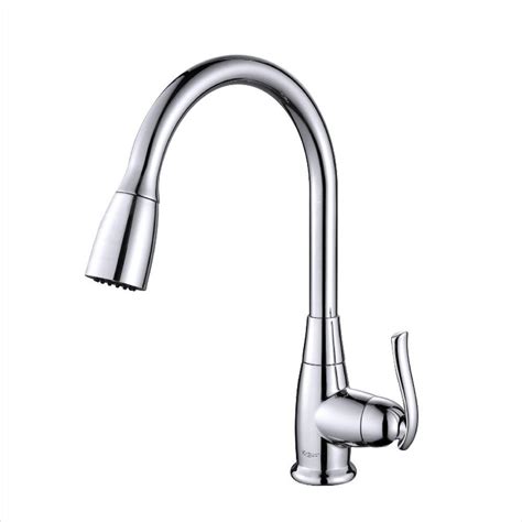 Check spelling or type a new query. KRAUS Single-Handle Stainless Steel High Arc Pull-Down ...
