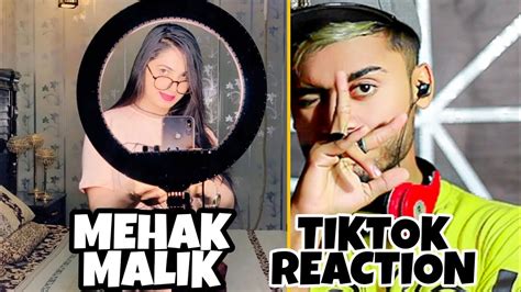 Indian Reaction 0n Mehak Malik Tiktok Viral Videos Mehak Malik New