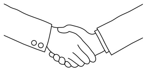 Free Shaking Hands Clipart Black And White Download Free Shaking Hands
