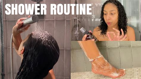Shower Routine Products You Need Youtube