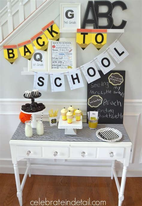 Back To School Back To School Party Ideas Photo 1 Of 15 Back To