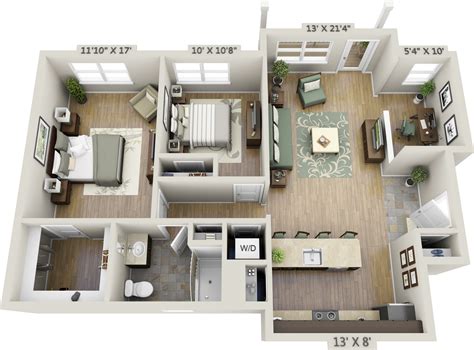 Hello, thank you for visiting our page. Two-bedroom Apartments | Net Zero Village