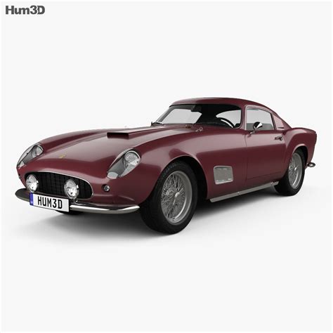 It was the company's most successful early line of vehicles, produced for over a decade from 1953 to 1964 and spawning countless variants. Ferrari 250 GT Berlinetta Tour de France 1956 3D model - Hum3D
