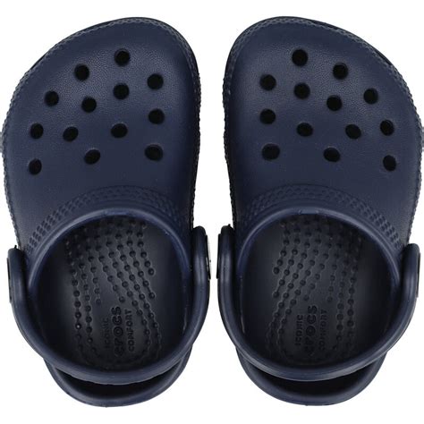 Crocs Kids Classic Clog Navy Croslite Clogs Sandals Awesome Shoes
