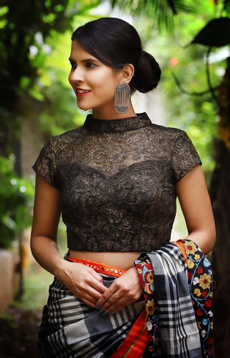 We have created a list of 9 stunning latest blouse designs with stylish back patterns that you can wear with any saree. Designer Black Blouses You Can Shop Right Now! • Keep Me ...