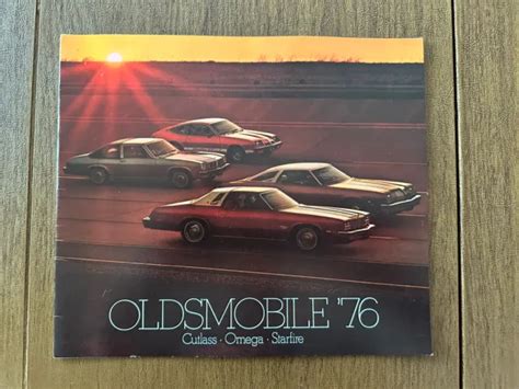 OLDSMOBILE CUTLASS Omega And Starfire Automotive Brochure Pages Long PicClick