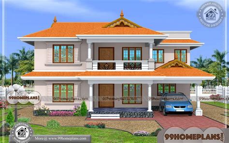 South Indian House Design With Traditional Kerala Style