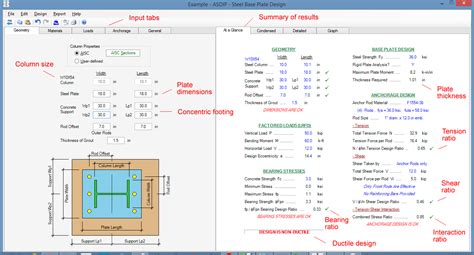 Wondering how to plan your warehouse layout design effectively? Base Plate Design Spreadsheet Free In Anchor Bolt Design Calculation Software Asdip — db-excel.com