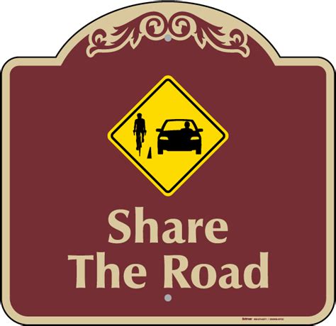 Share The Road Sign Save 10 Instantly