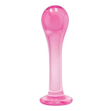 First Glass Droplet Anal Plug Pink Sex Toys And Adult Novelties Adult Dvd Empire