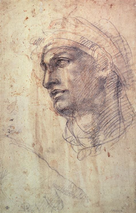 Ilustration Michelangelo Drawing Sistine Sketches For Online Sketch