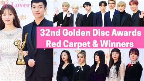 32nd Golden Disc Awards Red Carpet And Winners List 1st Day 2018