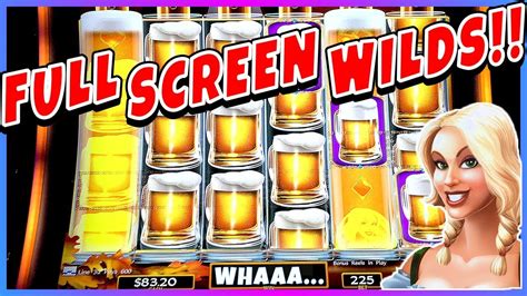 Rare 🍺 Full Screen Wilds 🍺 Big Win Heidis Bier Haus Slot Machine