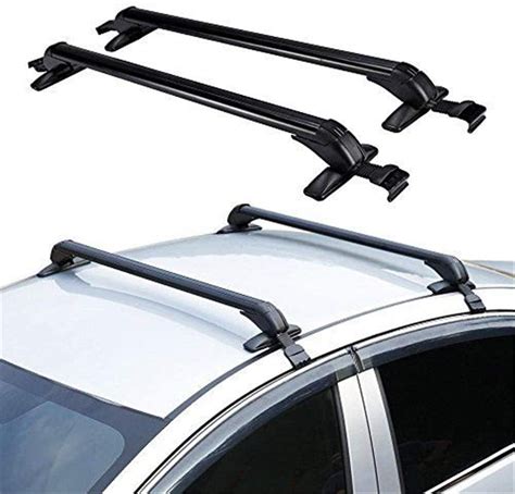 Oukaning Roof Rack Baradjustable Window Frame Universal Car Top