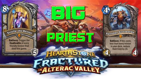 Hearthstone New Big Priest Deck Extended Gameplay Deck Code