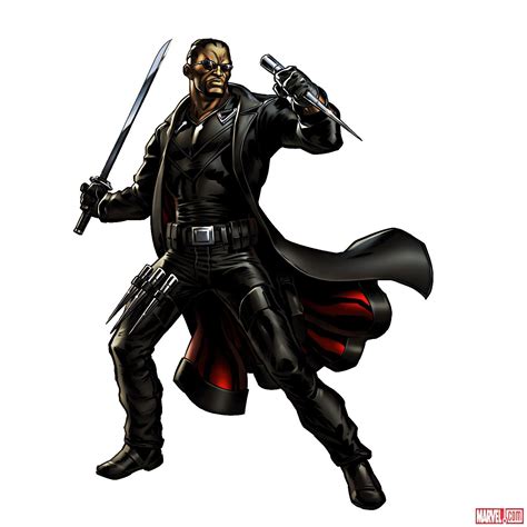 Blade Costume On Movie Marvel Avengers Alliance Blade Marvel